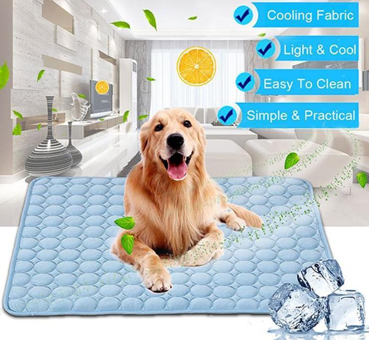Pawdrift Self-Cooling Ice-Silk Pet Mat
